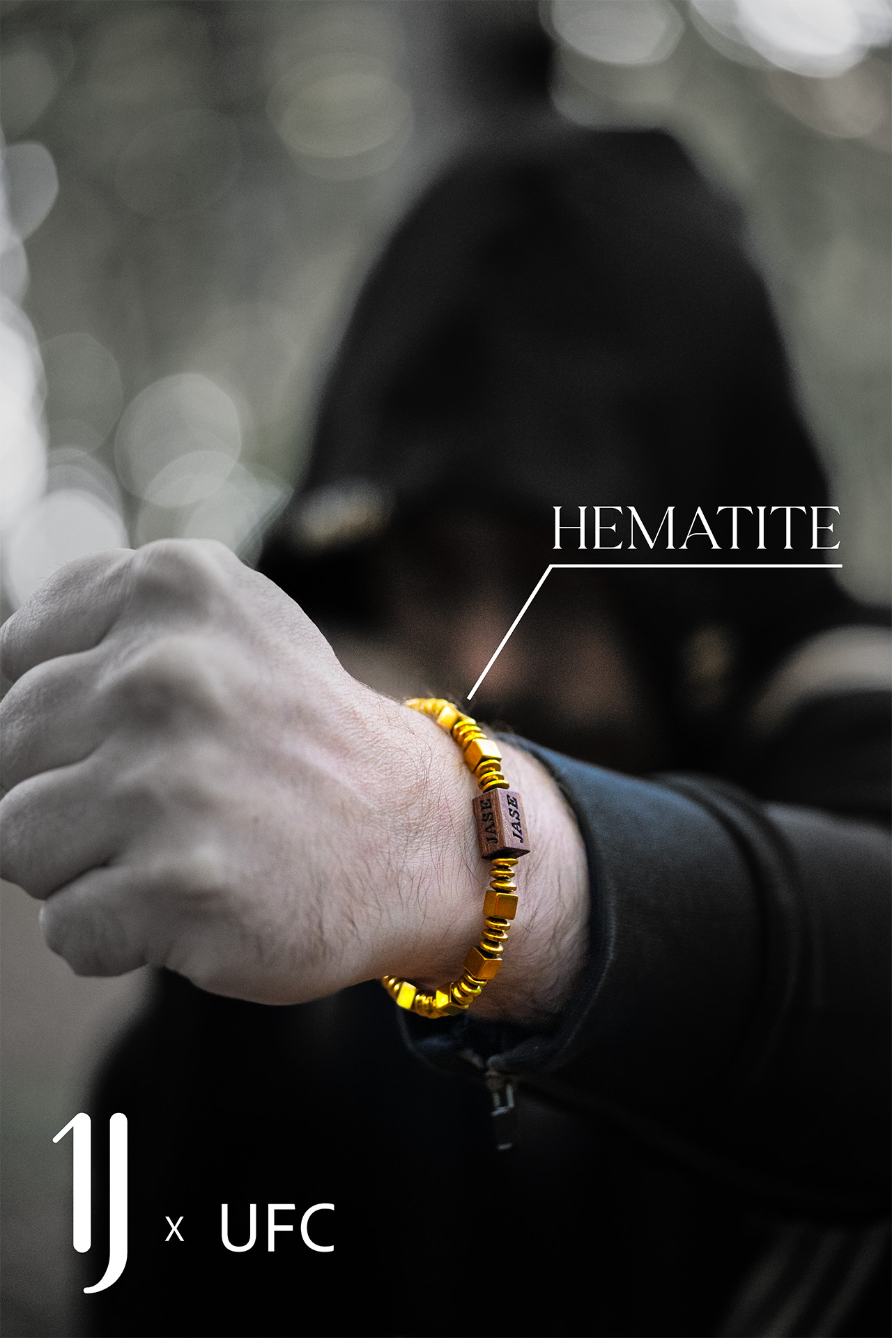 Men's Hematite Bracelet | HandMade - Image 4